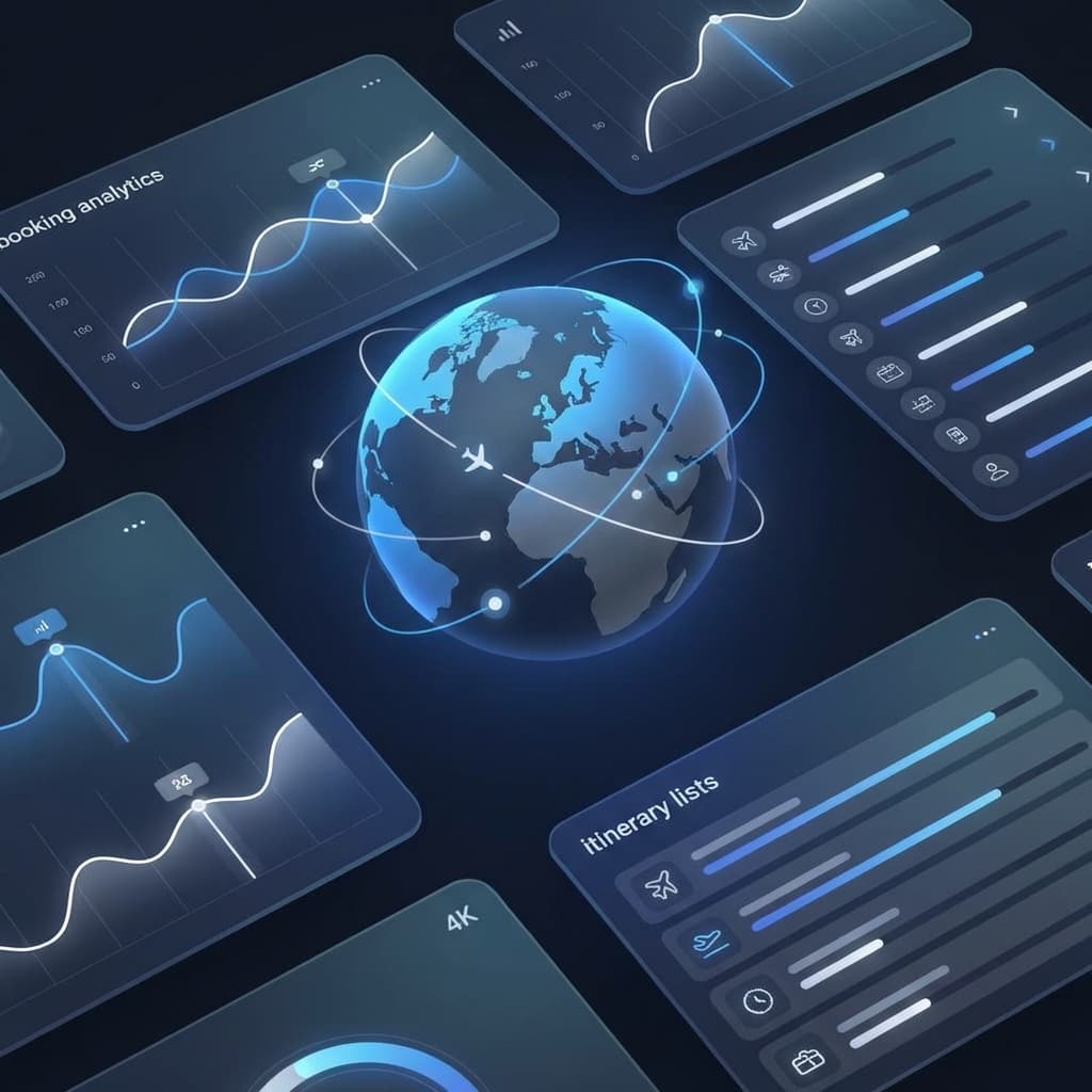 Travel Management System Dashboard